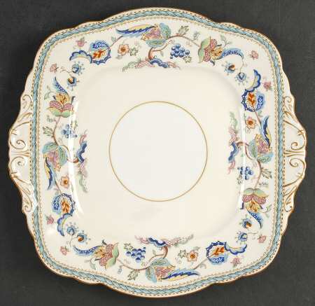Jacobean Handled Cake Plate