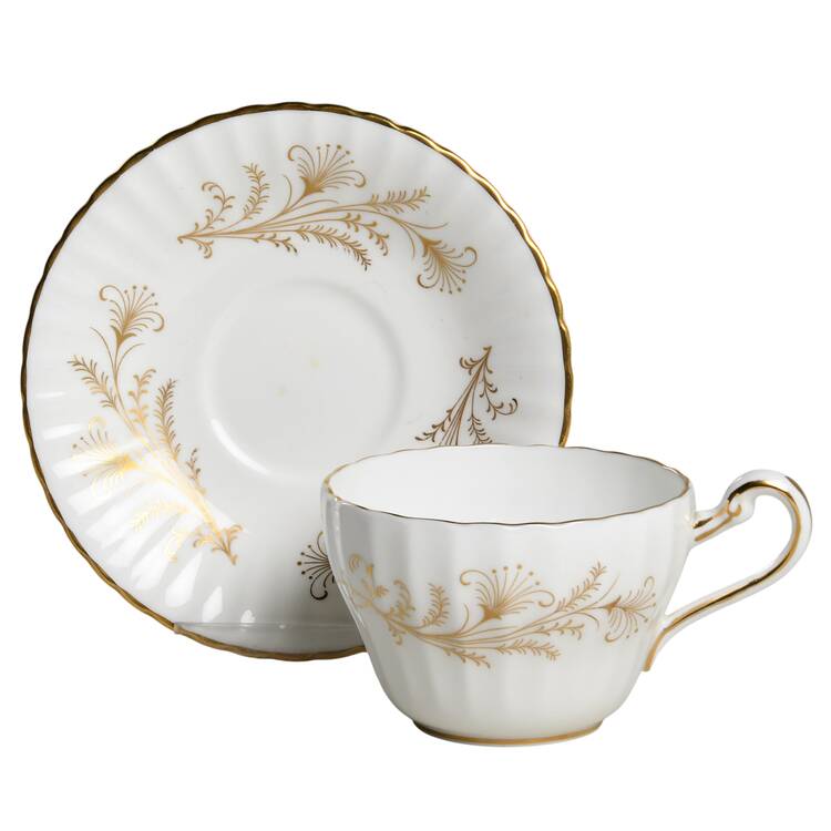Lafayette Flat Demitasse Cup & Saucer Set