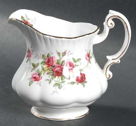 Minuet (White Backgrnd) Creamer