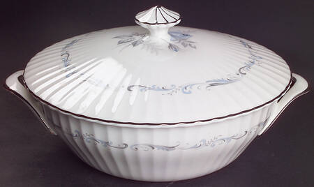 Morning Rose Round Covered Vegetable by Paragon