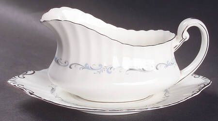 Morning Rose Gravy Boat & Underplate