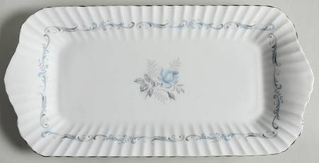 Morning Rose Large Sandwich Tray