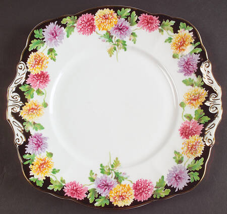 Mums Square Handled Cake Plate