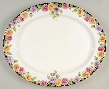 Mums 16" Oval Serving Platter