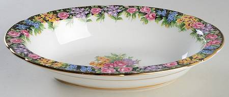 Old English Garden 9" Oval Vegetable Bowl