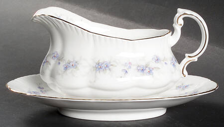 Petit Fleurs Gravy Boat & Underplate