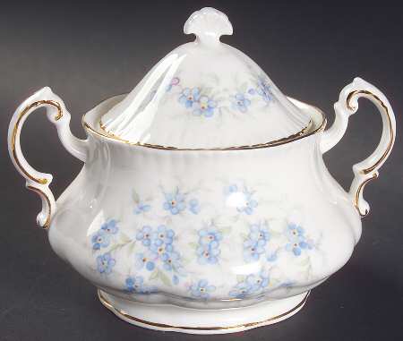 Petit Fleurs Sugar Bowl & Lid