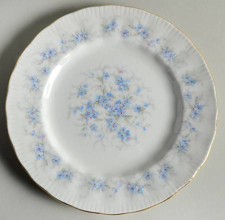 Petit Fleurs Salad Plate