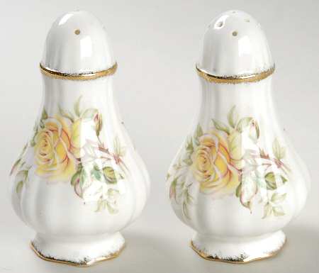Peace Rose Salt & Pepper Set