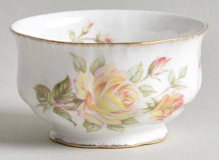 Peace Rose Mini Open Sugar Bowl