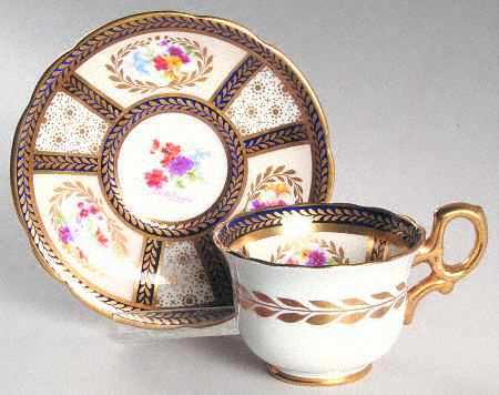 8902 (Scalloped) Footed Demitasse Cup & Saucer Set