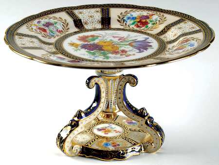 8902 (Scalloped) Round Compote (Height X Width)