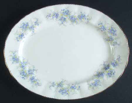 Remember Me 13" Oval Serving Platter