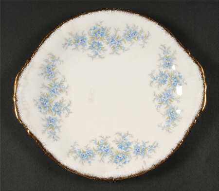 Remember Me Handled Cake Plate