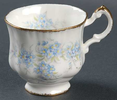 Remember Me Footed Demitasse Cup