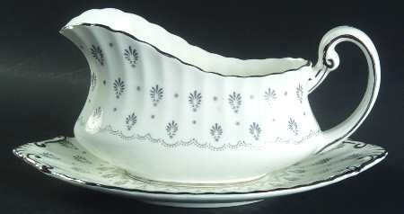 Regency Print Gravy Boat & Underplate
