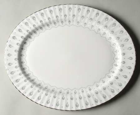 Regency Print 16" Oval Serving Platter