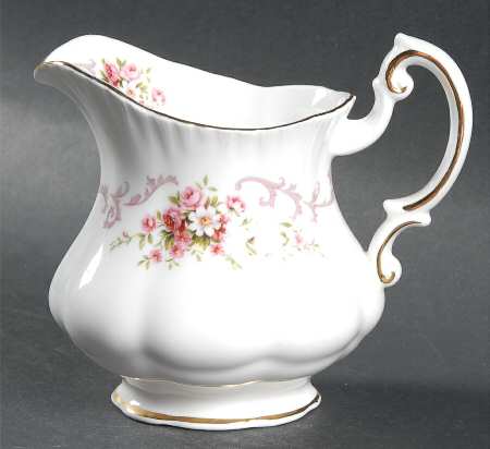 Rose Bouquet Pink Creamer