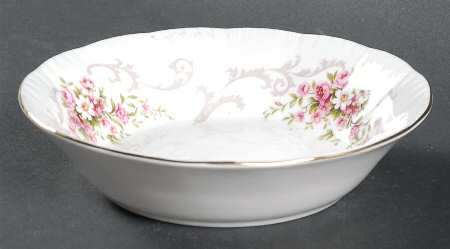 Rose Bouquet Pink Fruit/Dessert (Sauce) Bowl