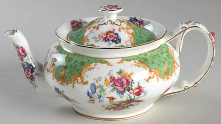 Rockingham Green Mini Teapot & Lid