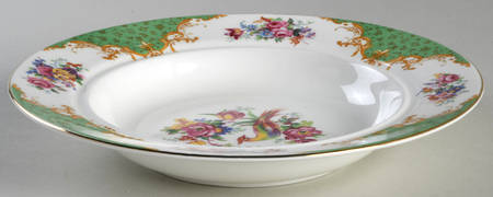 Rockingham Green Muffin Dish No Lid