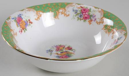 Rockingham Green Coupe Cereal Bowl