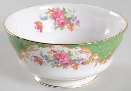 Rockingham Green Cranberry Bowl