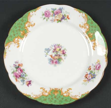 Rockingham Green Dessert/Pie Plate
