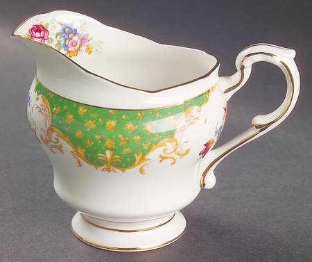 Rockingham Green Creamer