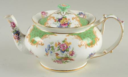 Rockingham Green Small Teapot & Lid