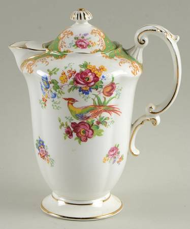 Rockingham Green Hot Water Jug & Lid
