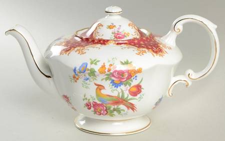 Rockingham Red Teapot & Lid