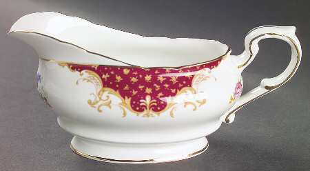 Rockingham Red Gravy Boat
