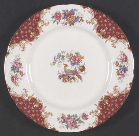 Rockingham Red Salad Plate