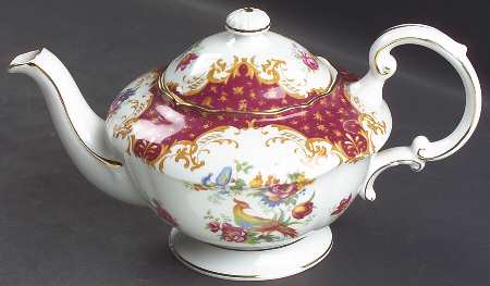 Rockingham Red Mini Teapot & Lid