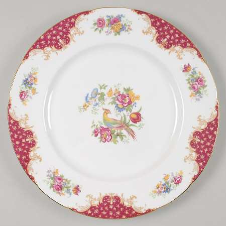 Rockingham Red Dinner Plate