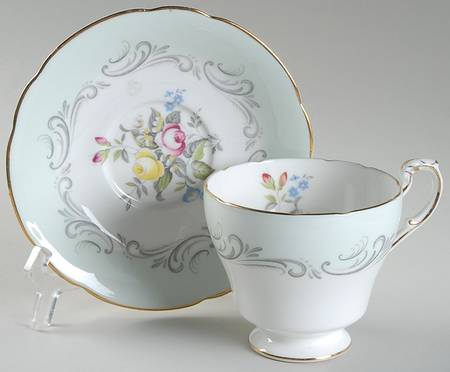 Romance Footed Cup & Saucer Set