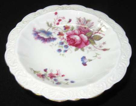 Rosealee (Ribbed Rim) Round Compote (Height X Width)