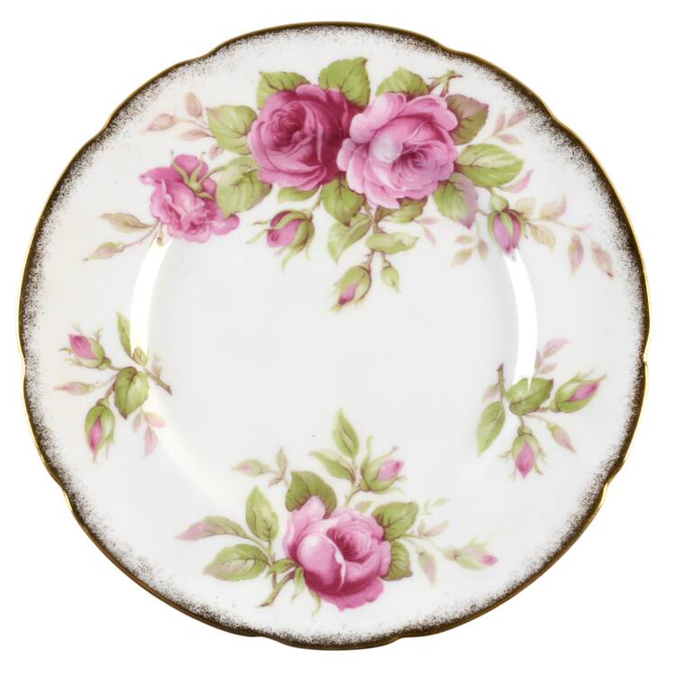 Rosebud Bread & Butter Plate