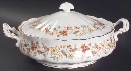 Seville (Flowers) Round Covered Vegetable