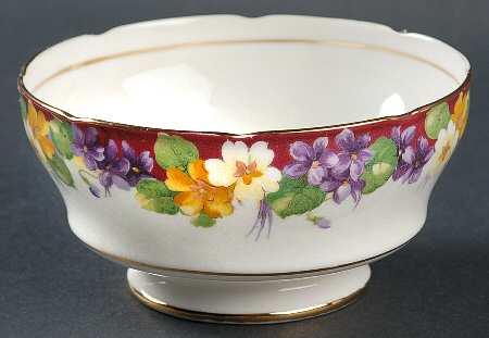 Spring Melody Open Sugar Bowl