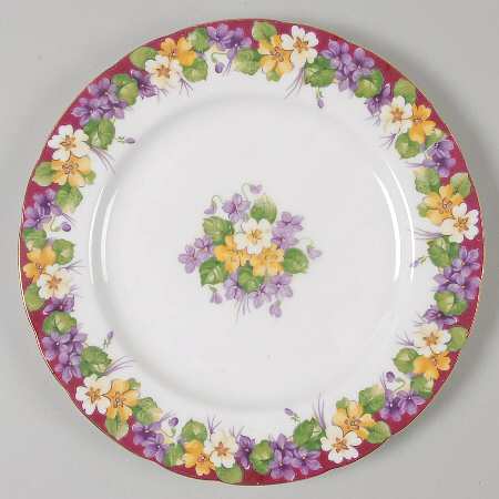 Spring Melody Salad Plate