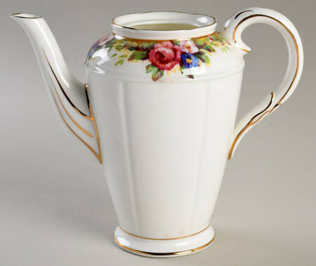 Tapestry Rose White Small Coffee Pot No Lid