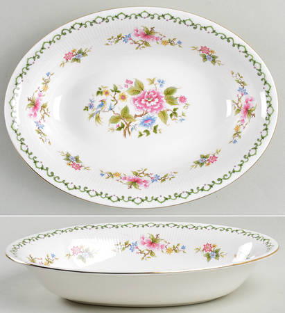 Tay San 10" Oval Vegetable Bowl