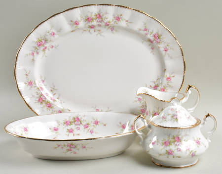 Victoriana Rose 5 Piece Hostess Set