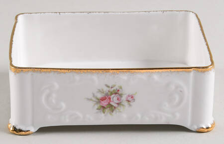 Victoriana Rose Cigarette Box No Lid