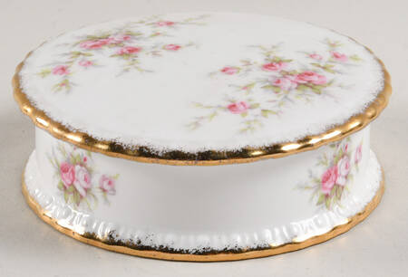 Victoriana Rose Round Box & Lid
