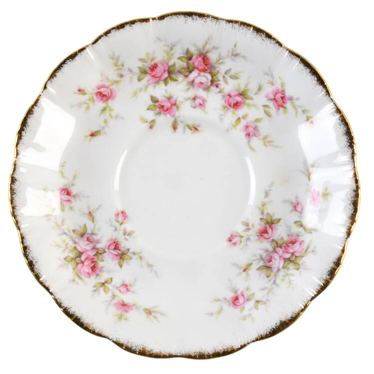 Victoriana Rose Saucer for Cream Soup Bowl