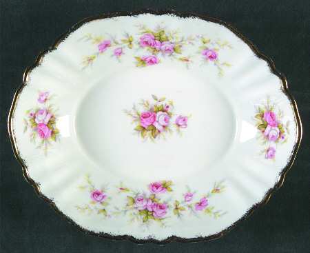 Victoriana Rose Oval Sweet Meat Dish