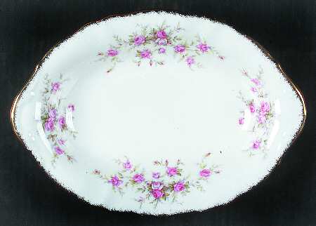 Victoriana Rose Oval Supper Tray
